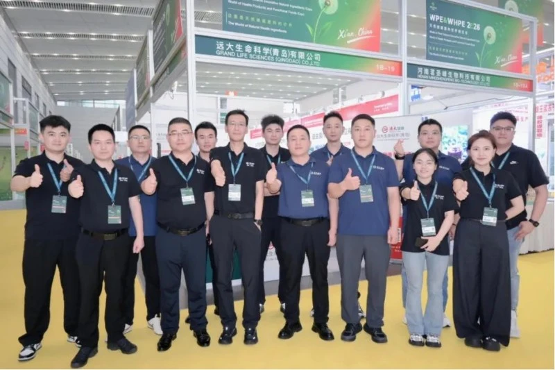 Yuanda Qingdao team speaking with visitors at WPE & WHPE 2026 Yuanda Qingdao team speaking with visitors at WPE & WHPE 2026